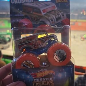 Hot Wheels Monster Trucks Mega Wrex with Orange Wheels